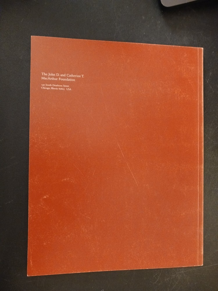 MacArthur Foundation Report on Activities 2004 art organization
