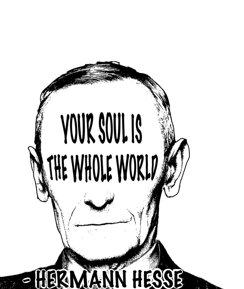 Hermann Hesse Quoted Sticker Collection