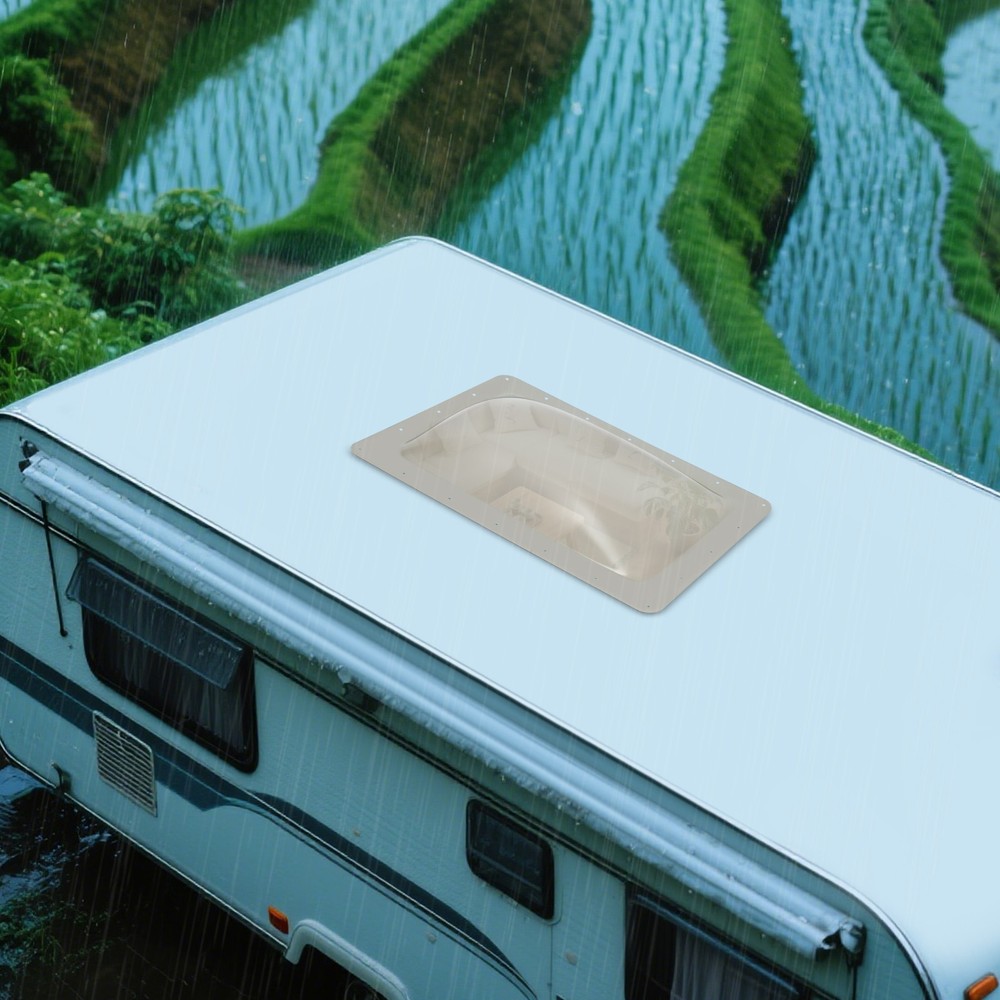 RV Outer Dome Skylight Camper Skylight Vent Window Screw Installation Skylight