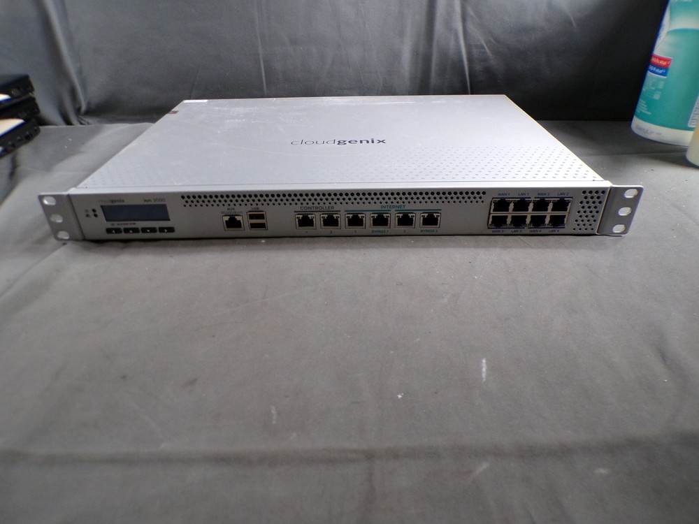 CLOUDGENIX ION 3000 REMOTE ROUTER NETWORK APPLIANCES PLATFORM