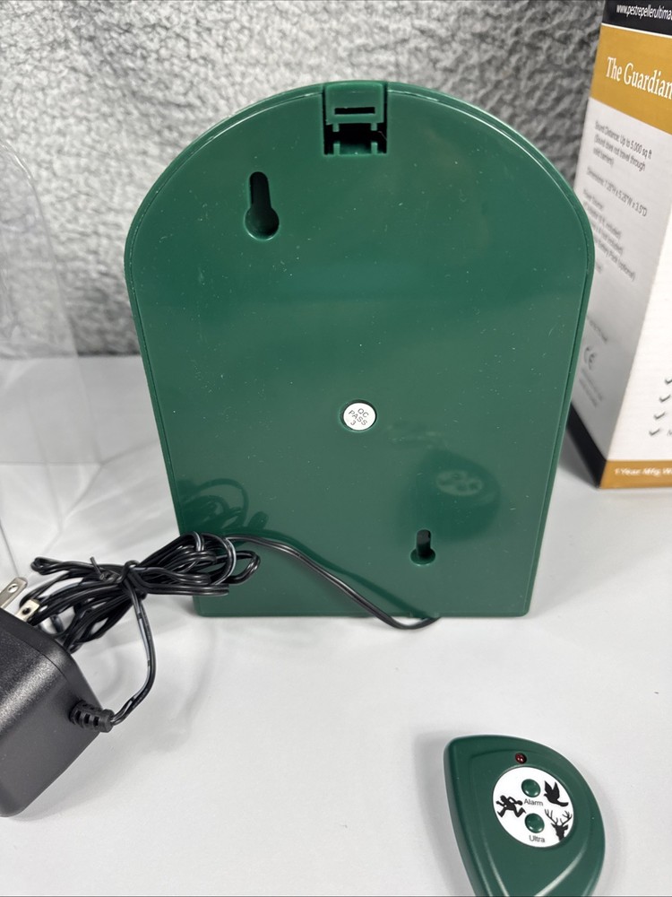 The Guardian Pest Control Electronic Rodent Repeller READ Missing Instructions