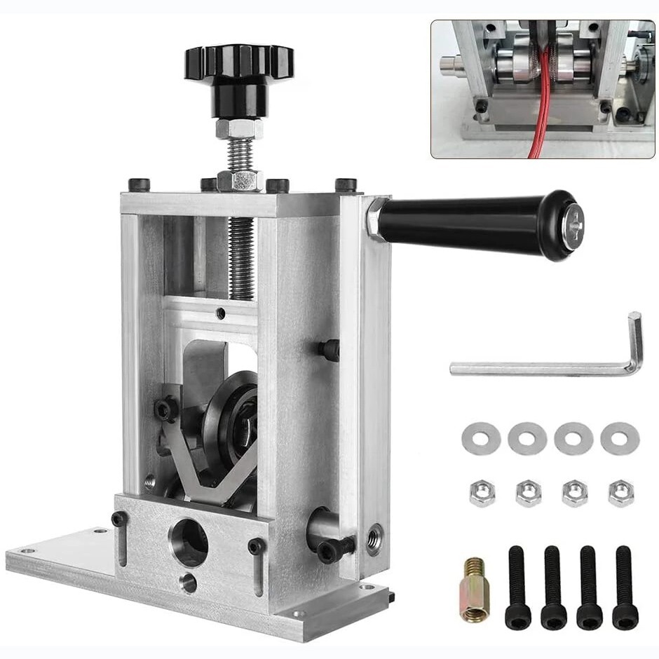 Manual Cable Wire Stripping Machine Scrap Copper Cable Peeling Recycle Tool