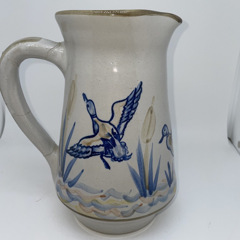 Louisville Stoneware Co 7.5” Pitcher Repaired