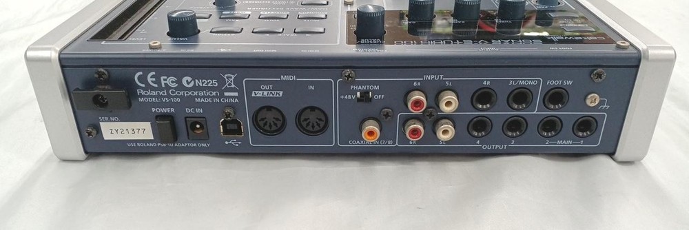 Cakewalk SONAR V-Studio 100 USB Audio Interface DAW Controller SD Recorder