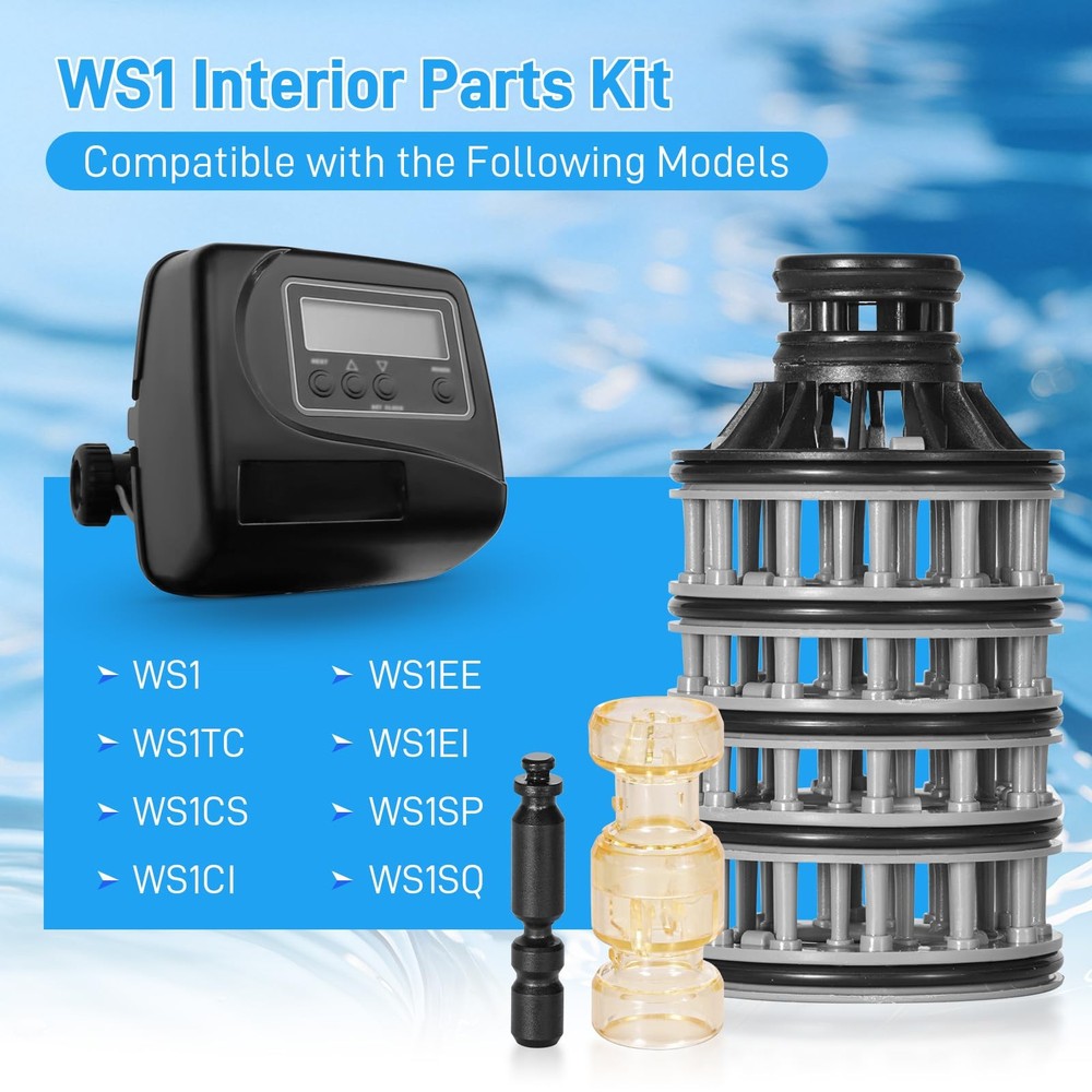 WS1 Water Softener Maintenance and Repair Kit, WS1 Softener Rebuild Kit WS1 S