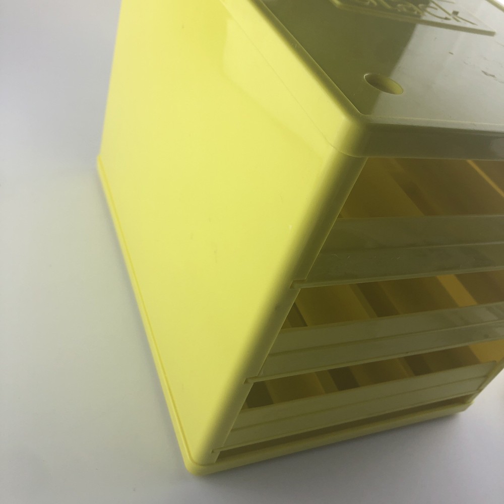 Craft Stack Washi Tape Holder Yellow w/three drawers