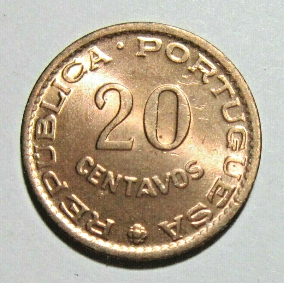 MOZAMBIQUE. 20 CENTAVOS, 1961.