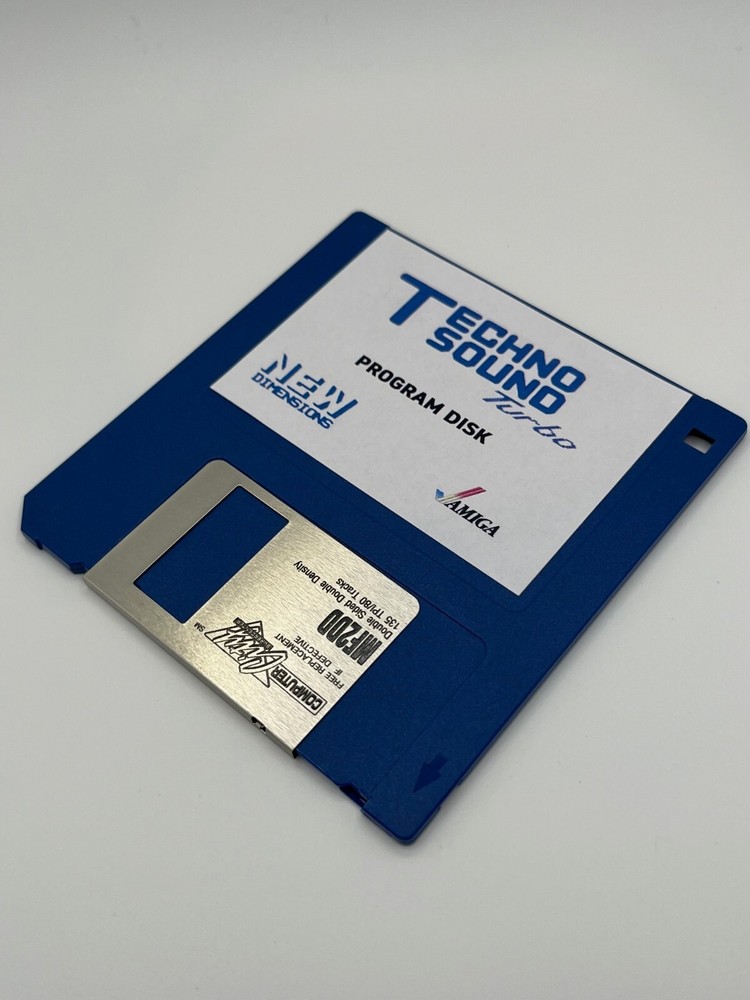 Commodore Amiga Techno Sound Turbo Stereo Sound Sampler Lite Package