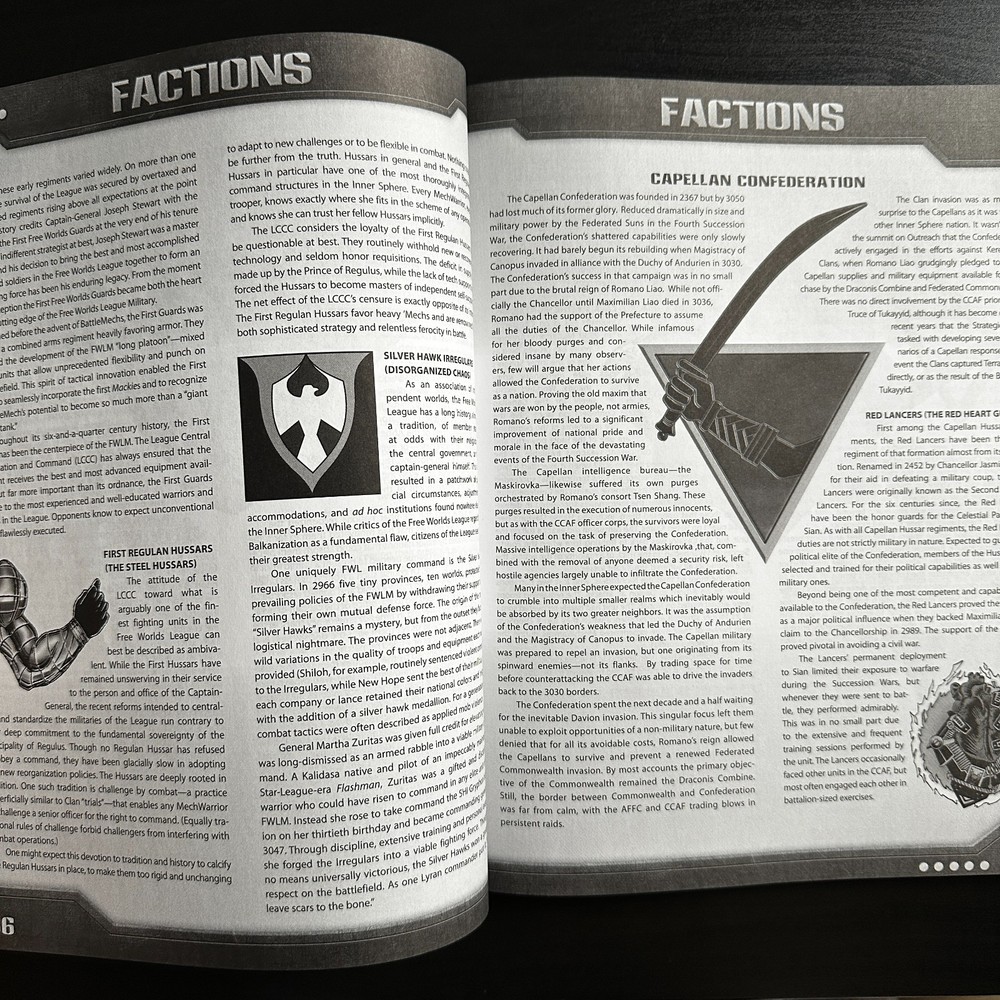 BattleTech 35220: Era Report 3052 Sourcebook OOP Catalyst
