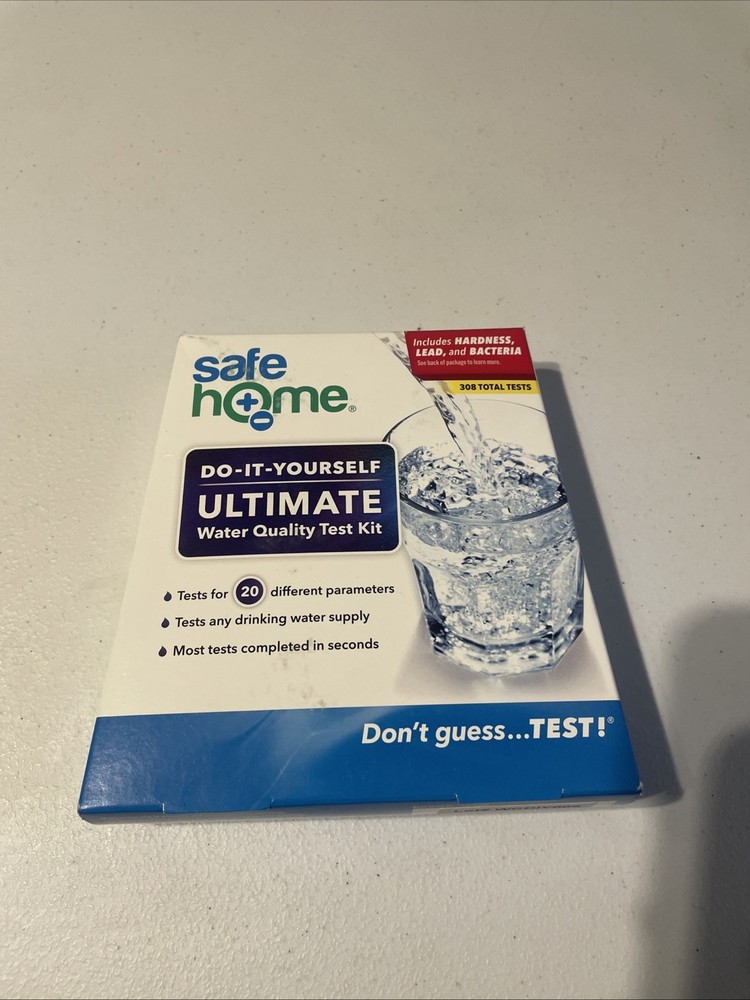Safe Home Ultimate Water Quality Test Kit 20 Different Parameters 308 Total Test