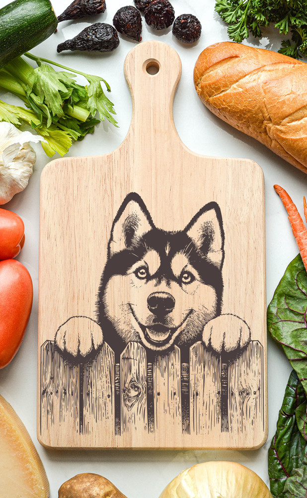 Husky Cutting Cheese Board