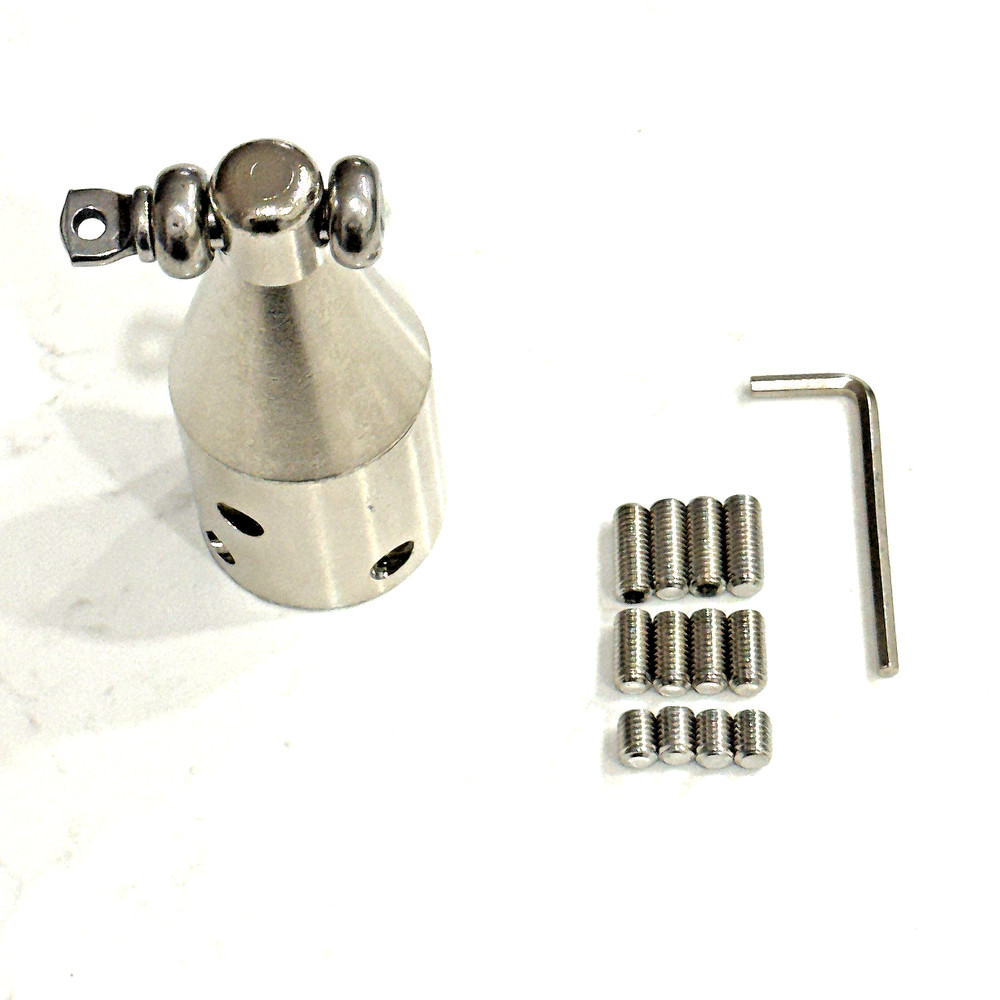 Wire Pulling Grip, 69705 Jr. Wire Puller Attachment Head, Electrical Cable Tool