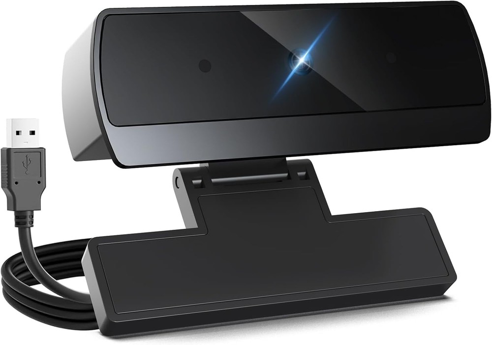 1080p Webcam for PC Laptop Desktop Computer, USB Webcam with Microphone, Stre...