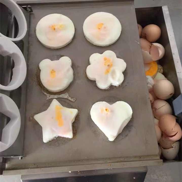 New Style Steamed Eggs/ Cooked Eggs Machine Round Egg/ Fried Eggs Machine for Co