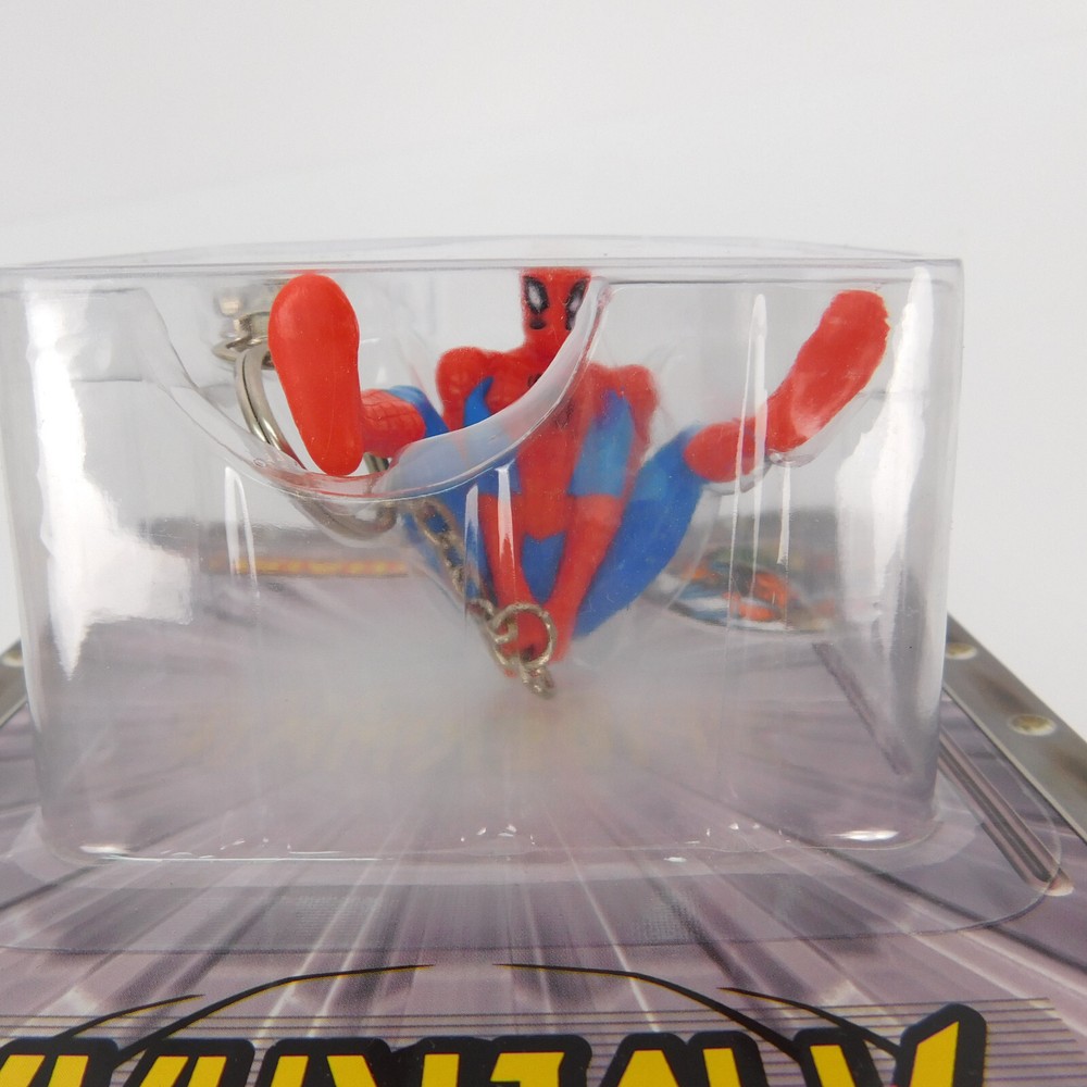 2002 Marvel Spider-Man Keychain / Keyring Web Climber Playfully yours Sealed