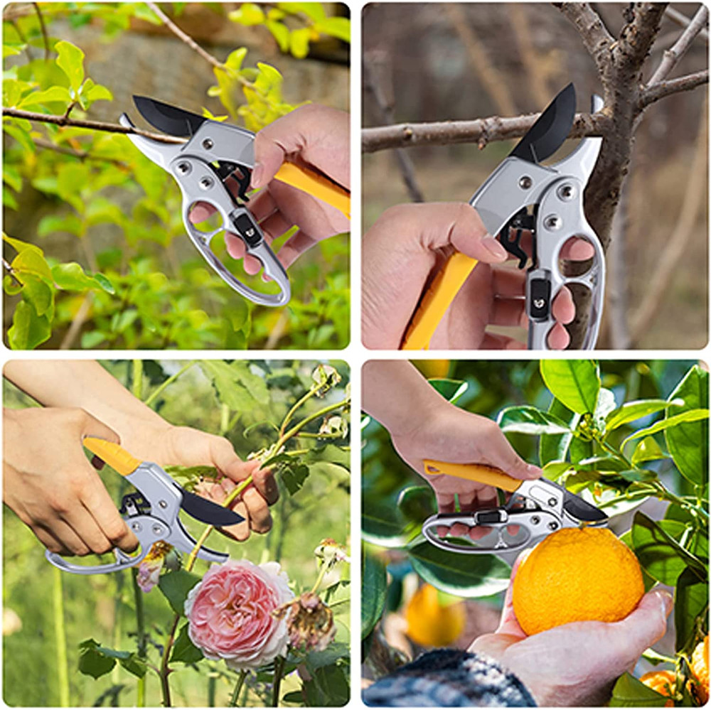 Germany Pruning Shears, Arthritis Weak Hand Snips, Work 3 Times Easier, 1-Inch C