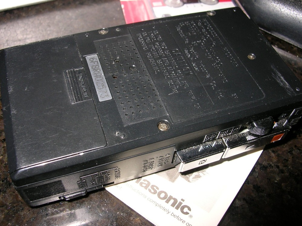 Working Panasonic RN-190 Microcassette Recorder Complete with Box & Instructions