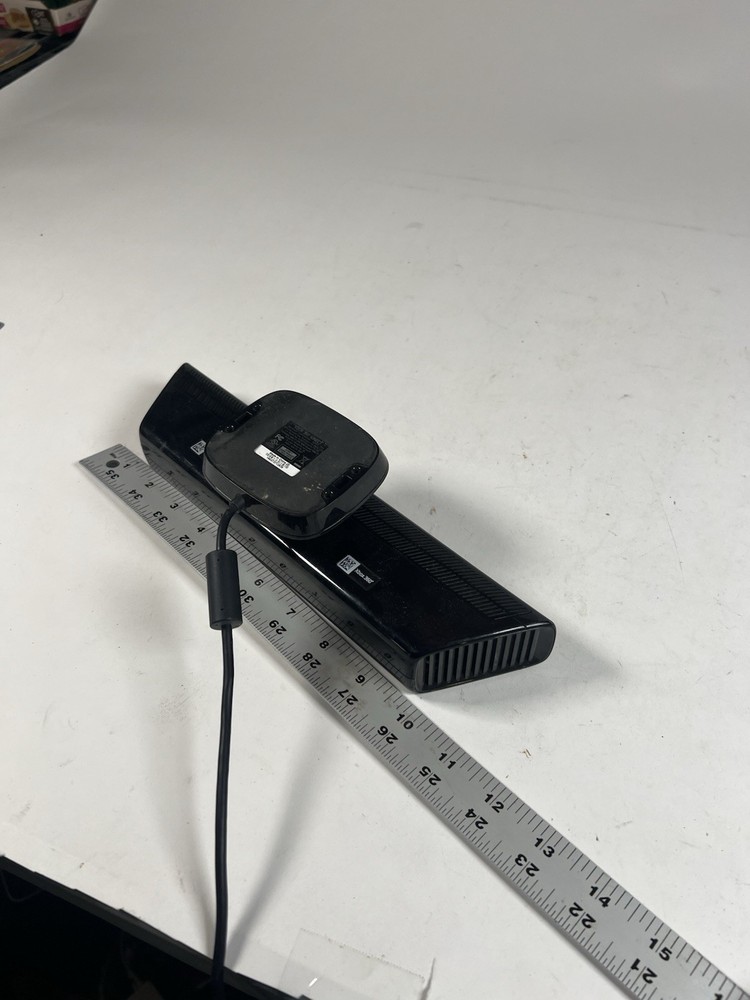 Official Microsoft Xbox 360 Black Kinect Sensor Bar Model 1414 - TESTED