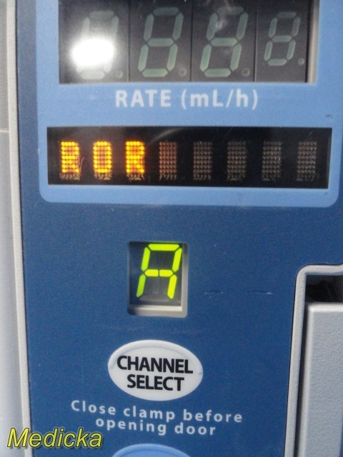 Dual 8100 Infusion Pump Modules | REF 12278595 | Powers On | Channel Error~38390