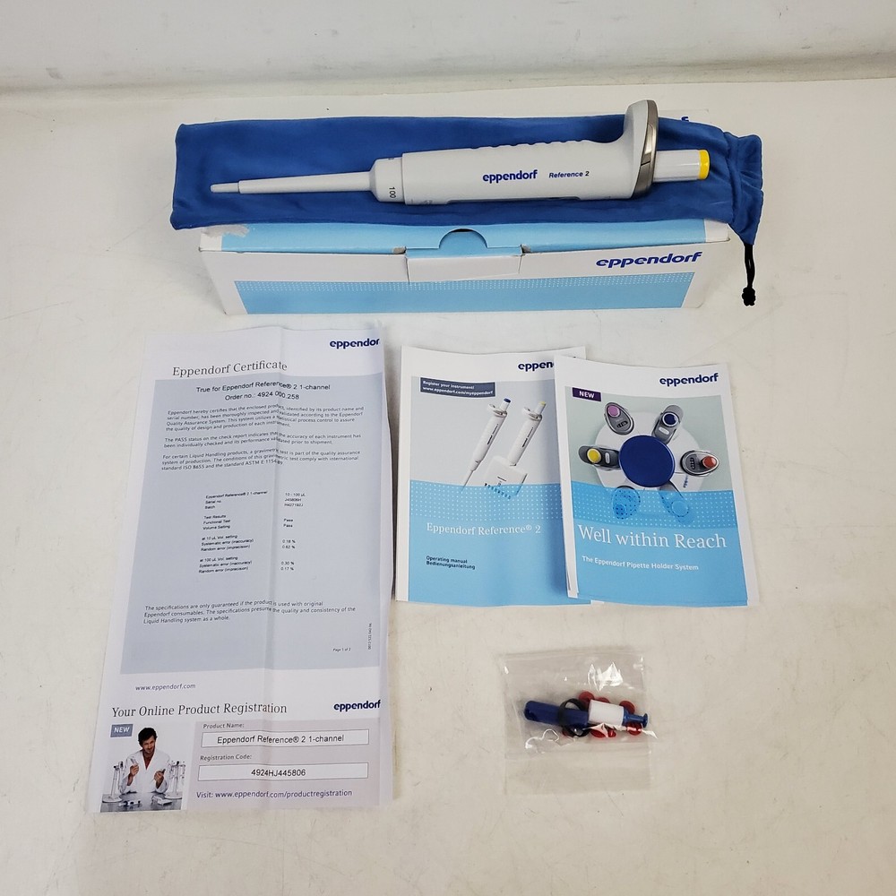 Eppendorf Reference 2 Variable 10-100uL 4924000258
