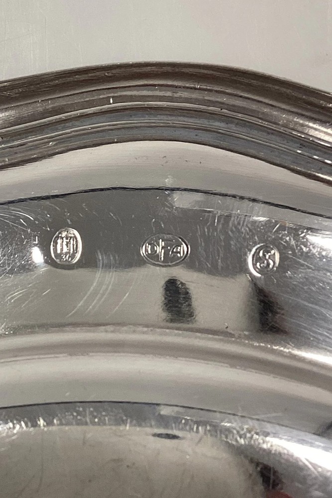 Danish DFA Silver Bottle Tray