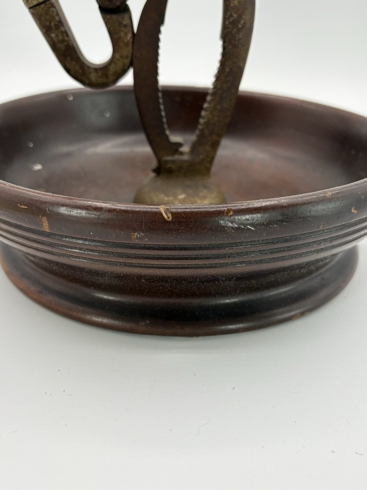 Vintage Antique Wooden Nut Cracker