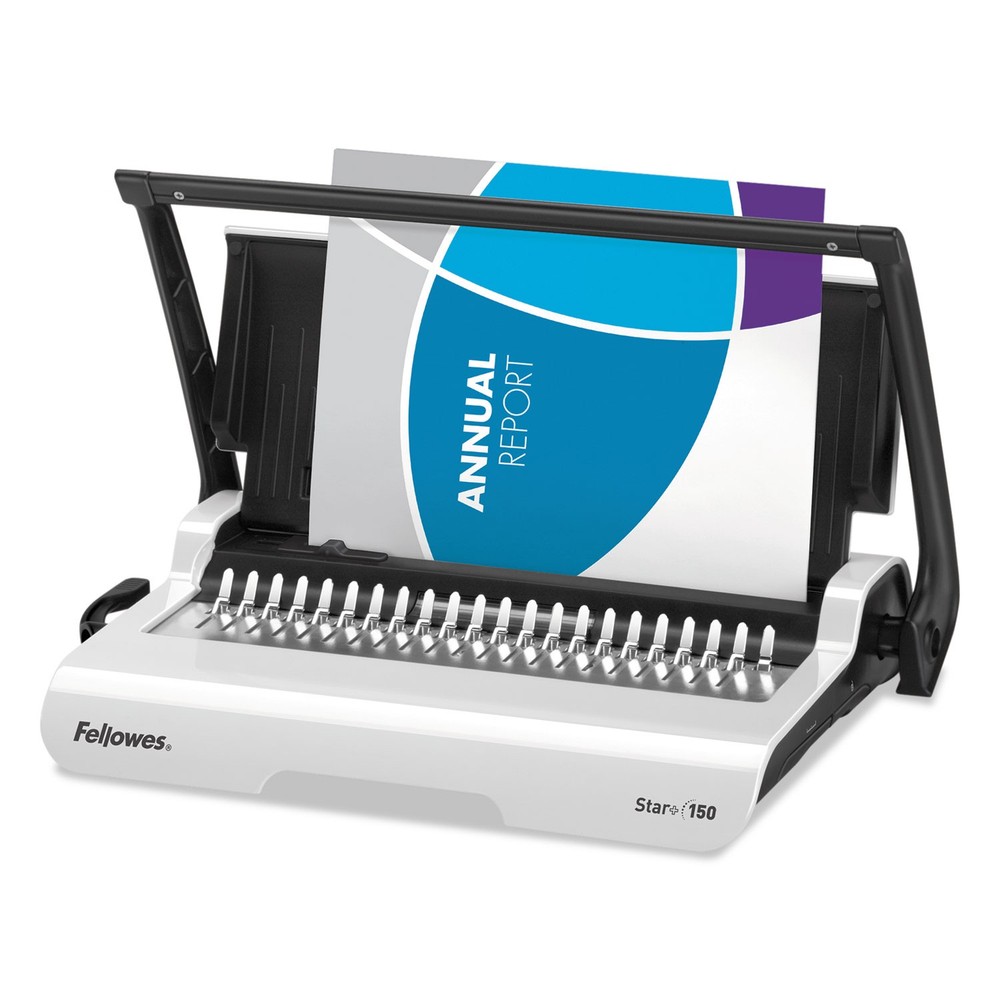 Fellowes Star+ 150 Manual Comb Binding Machine 5006501
