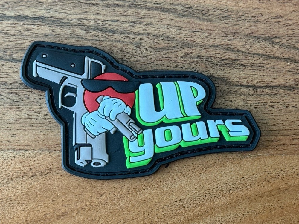 7 Up Yours - Tactical Moral Patch - Hook & Loop - PVC