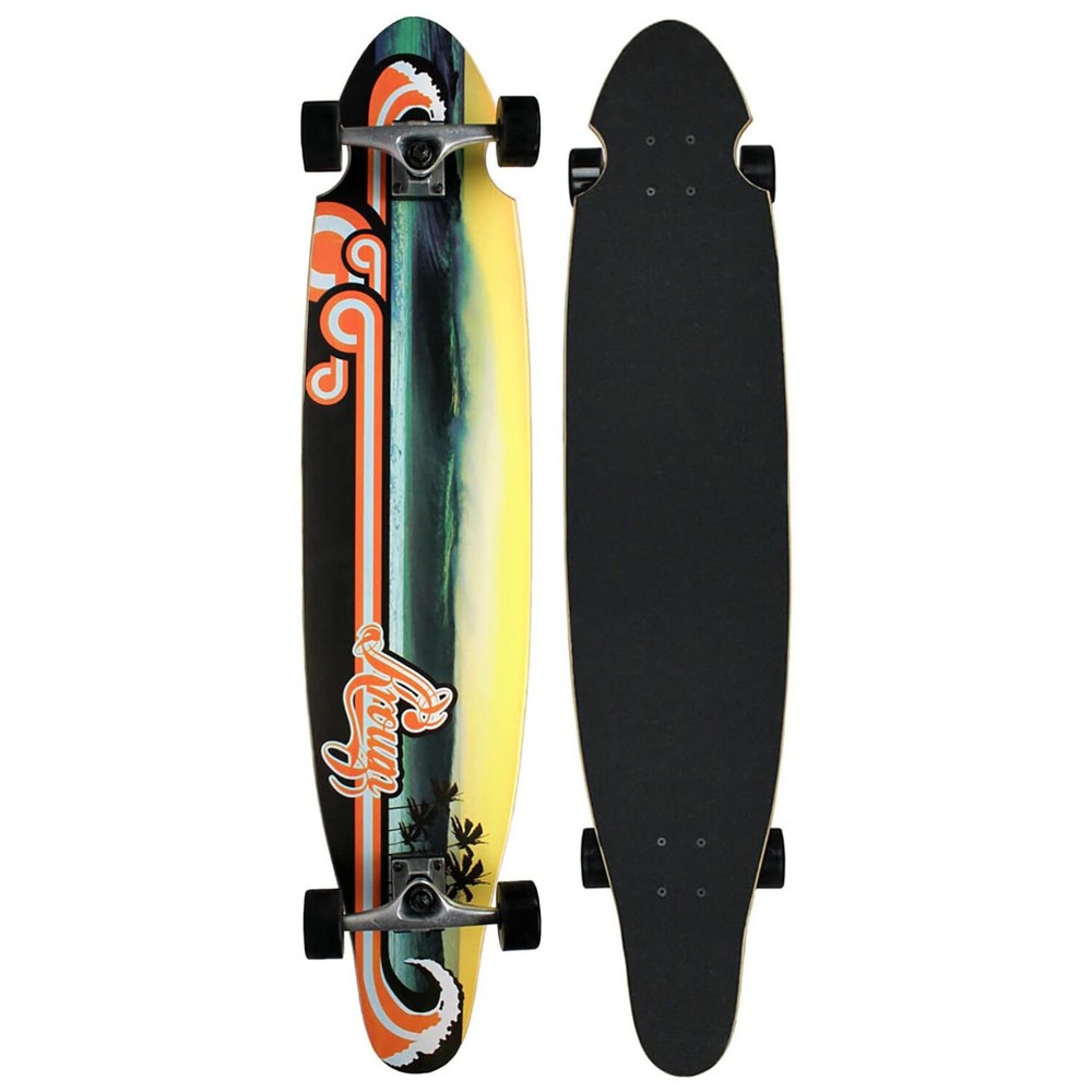 Krown Longboard Complete Kicktail Wave 9" x 43"