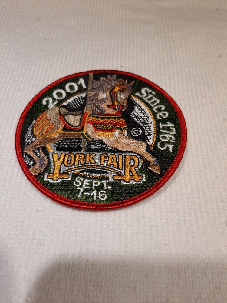 2001 Commemorative YORK FAIR Patch MINT !!!!!! Only 300 made