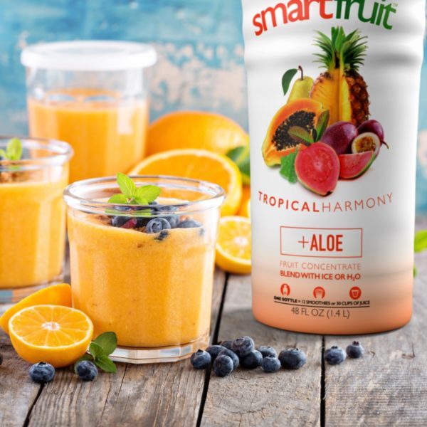 Smartfruit Tropical Harmony + Aloe, 100% Real Fruit Purée, Non-GMO, No Additives