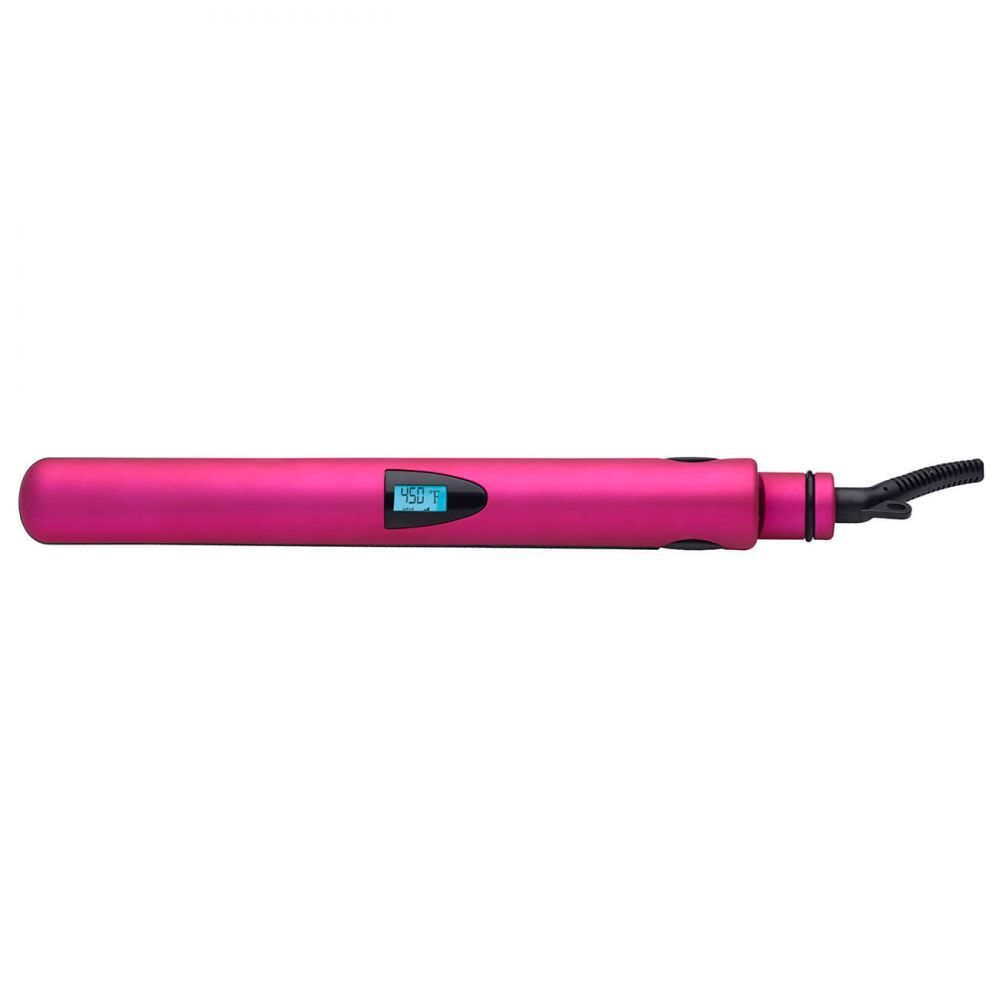 Hot Tools 1 Digital Salon Flat Iron with Titanium Plates Dual Voltage (HT7104F)