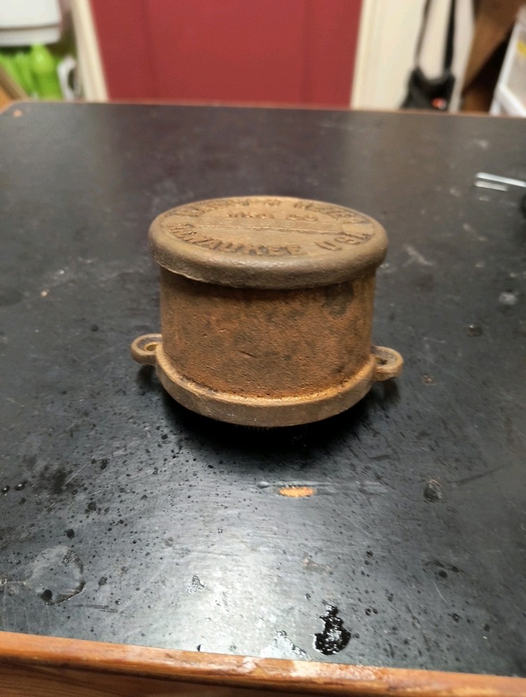 Vintage Brass Badger Water Meter