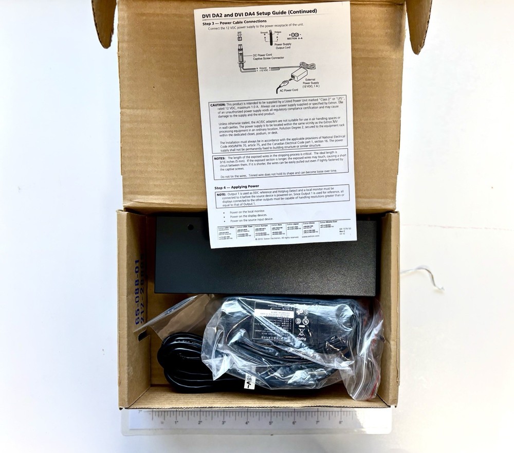 Extron DVI DA Series DVI Distribution Amplifier