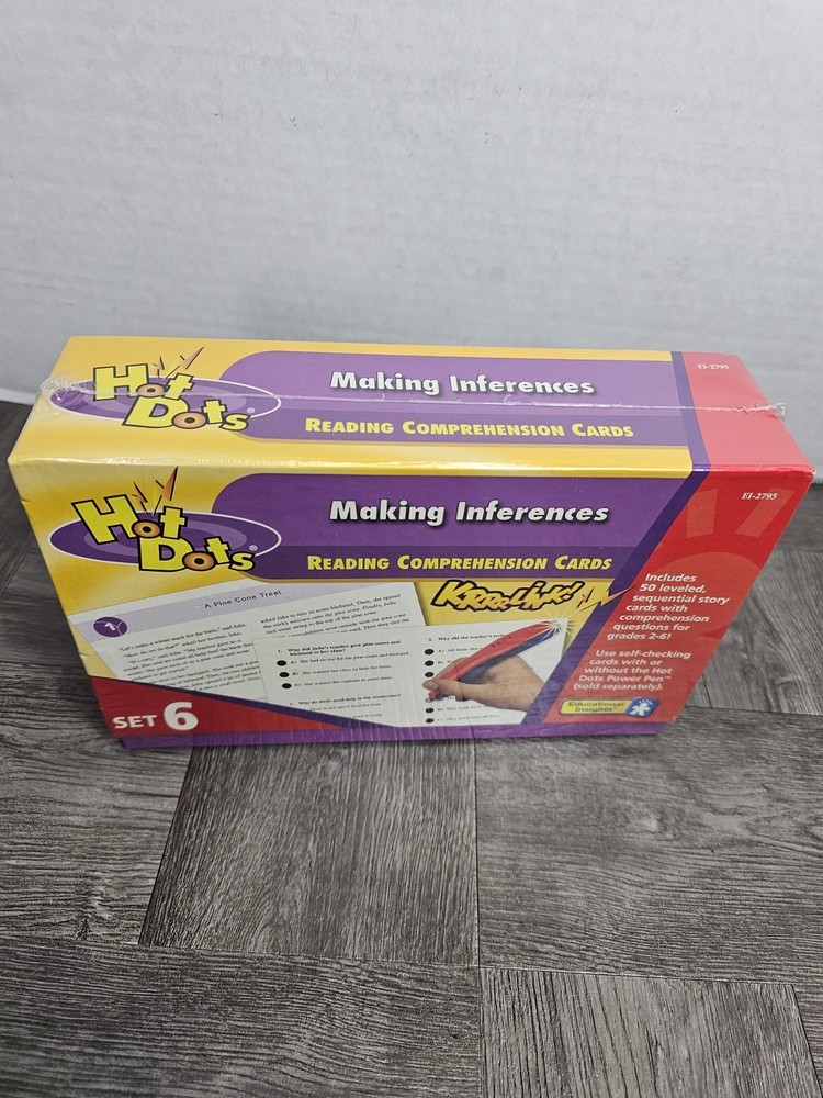 Hot Dots Making Inferences Reading Comprehension Set 6 Higher-Order Thinking