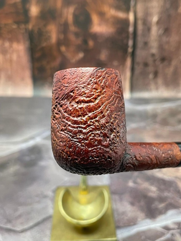 Pipe Palace Pipes Sandblasted Billiard Briar Pipe