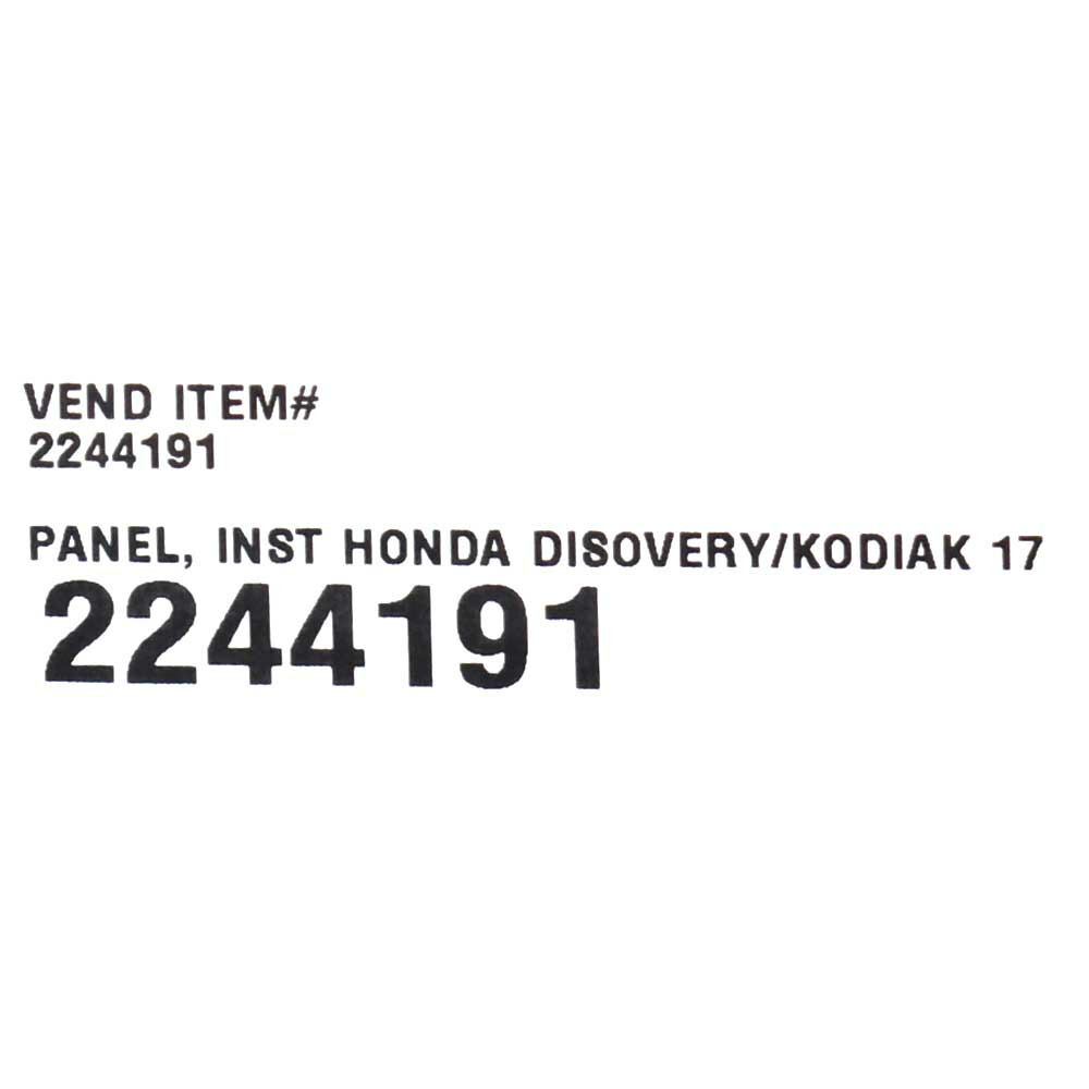 Crestliner Boat Dash Panel 2244191 | Discovery / Kodiak Mercury 2017