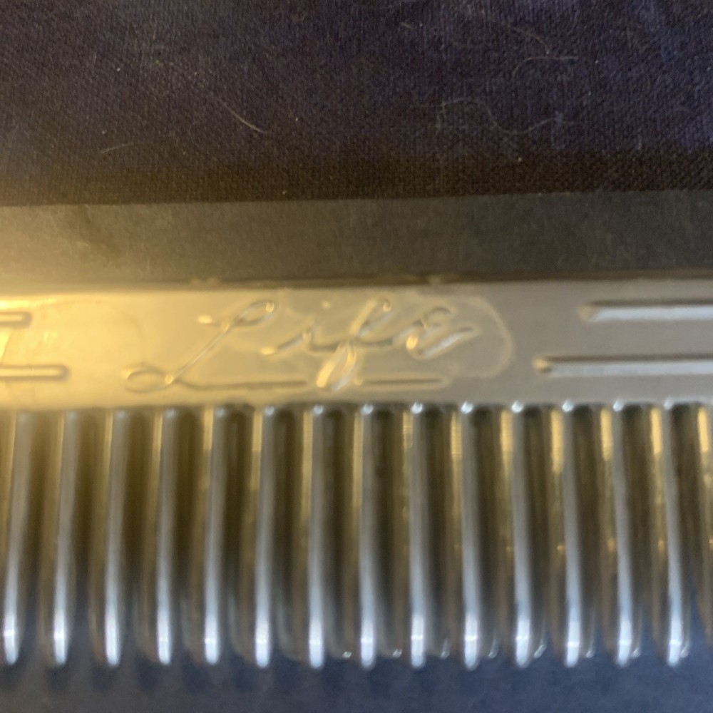 Vintage Life Wave Comb chrome