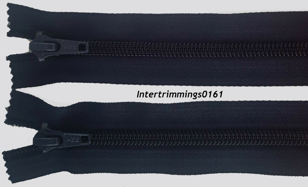 ZIP DARK NAVY, 27"/68.5CM, NYLON TEETH PLASTIC TWO WAY CLOSED END