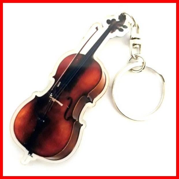 Cello Keychain! String Instrument Classical Orchestra