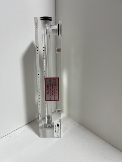 Dwyer VFB-80-SS Visi-Float 0 - 12GPM Flowmeter