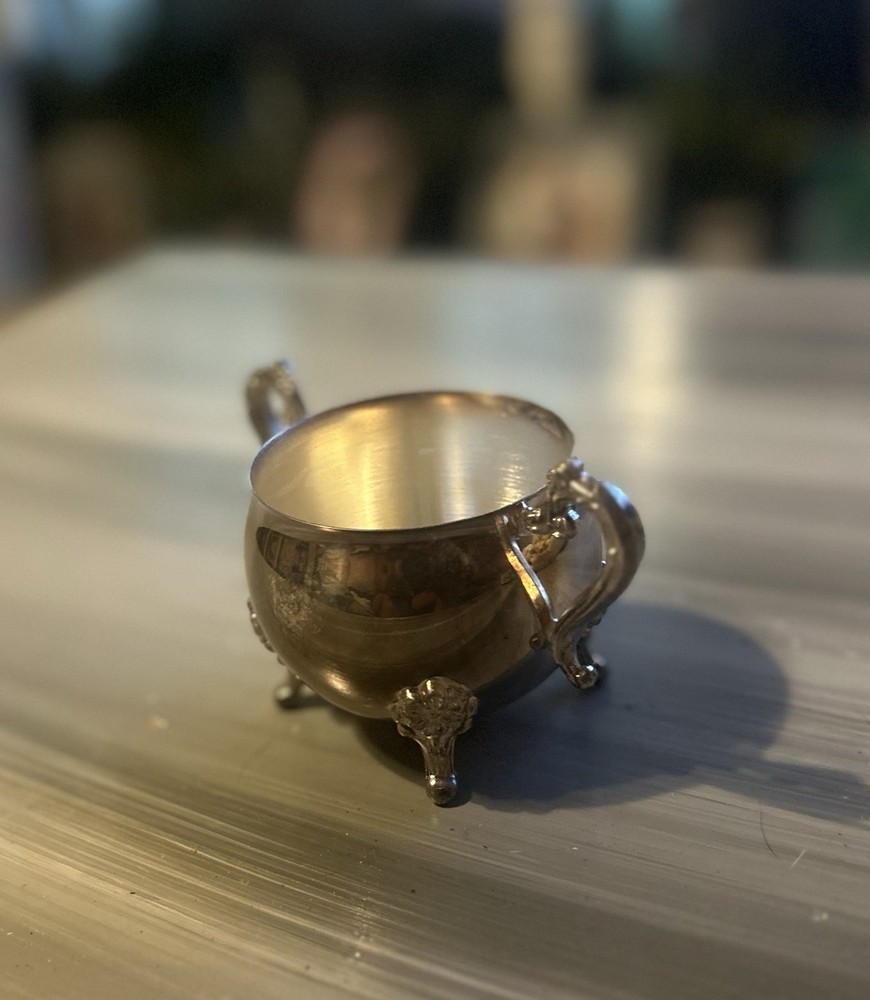 Leonard, Silver Plated,footed Sugar Bowl