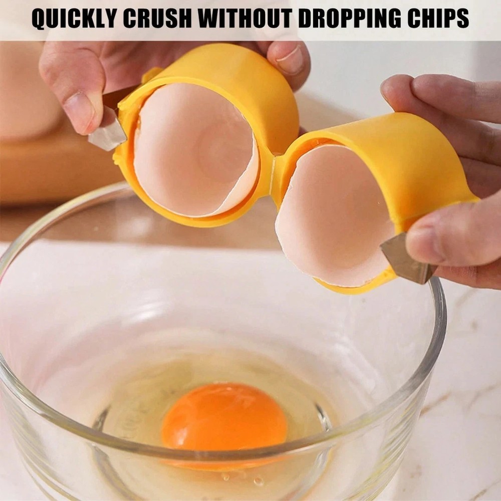 Egg Cracker Tool Egg Breaker Manual Shell Separator Opener Kitchen Tools for Egg