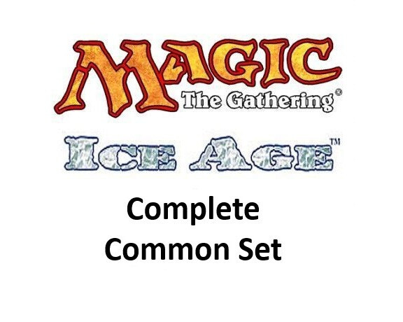 MTG Ice Age Complete Common Set NM 121 Cards