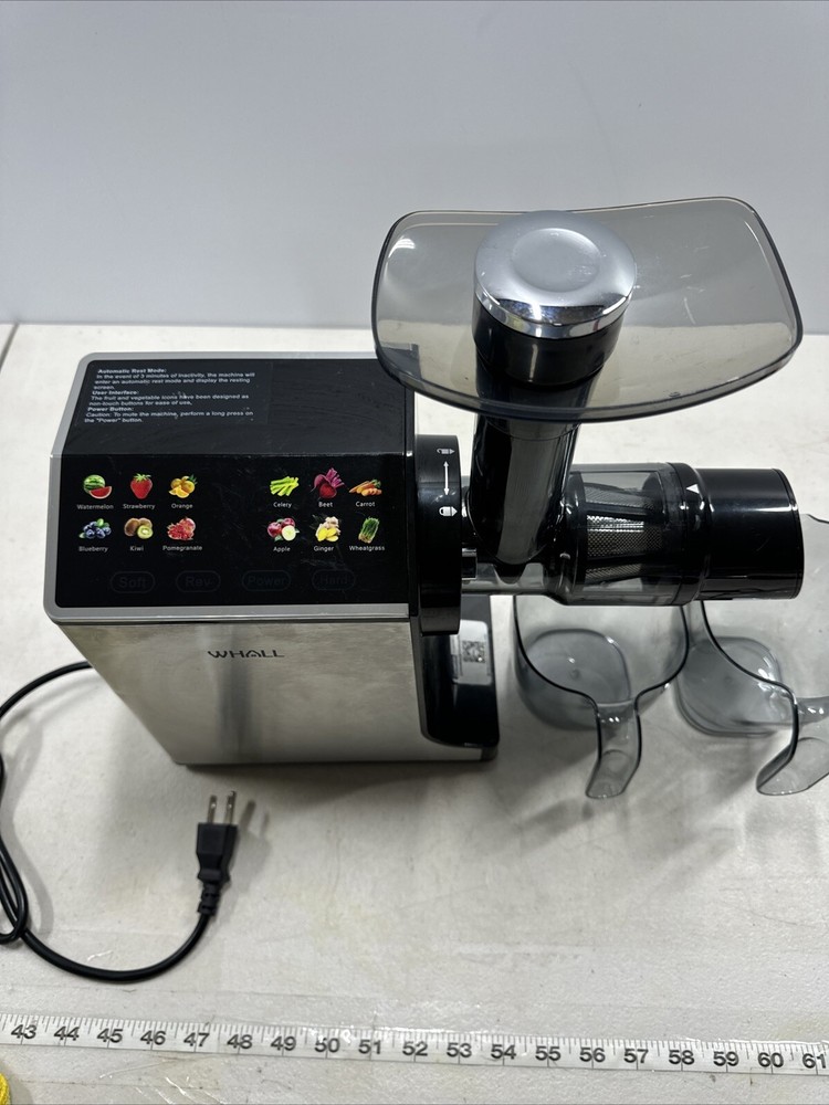 Wall Masticating Slow Juicer Professional Stainless Juicer Machines Touchscreen
