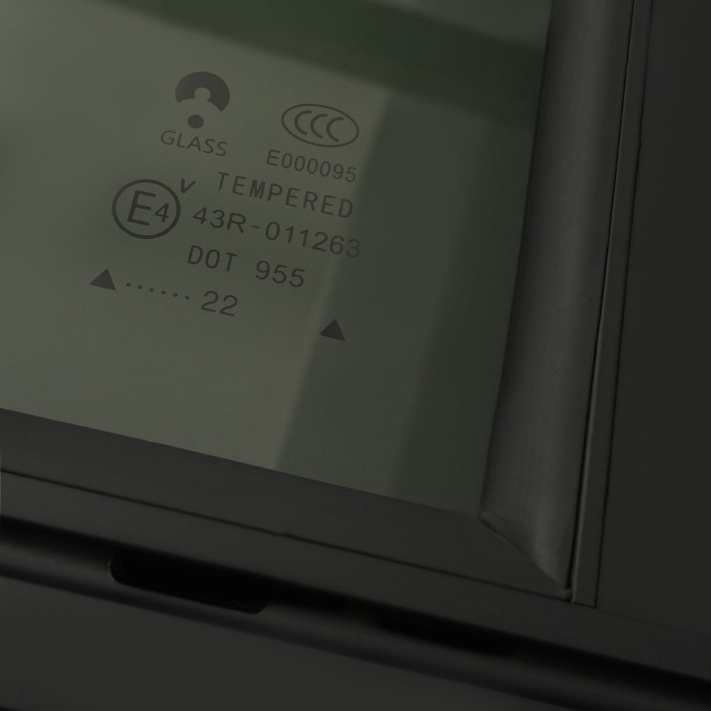 42" W x 22" H RV Exit Window Camper Sliding Glass Window Replacement with Trim