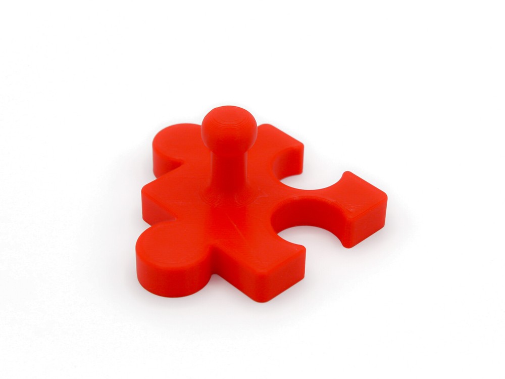 Puzzle Key Holder – 3D Printed Wall Organizer for Keys