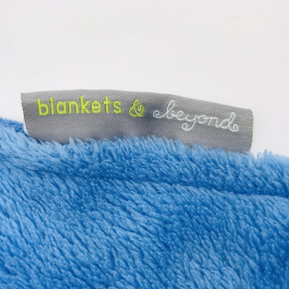 Blankets & Beyond Lovey Elephant Security Blanket Pacifier Holder