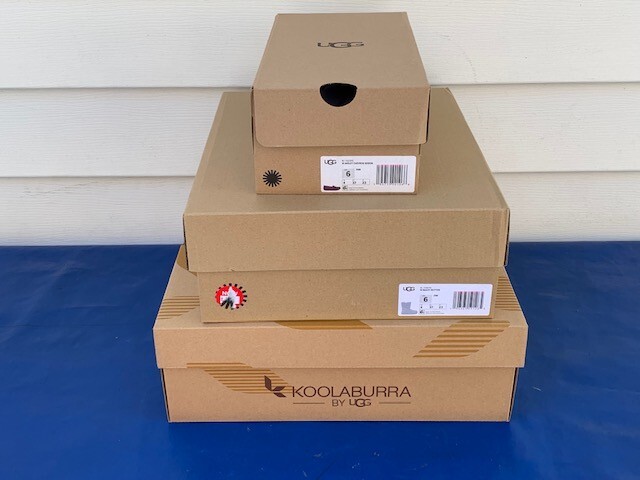 3 Ugg Dezi Boot Baily Button Boot Ansley Slipper 6 7 Original Shoe Boxes THREE