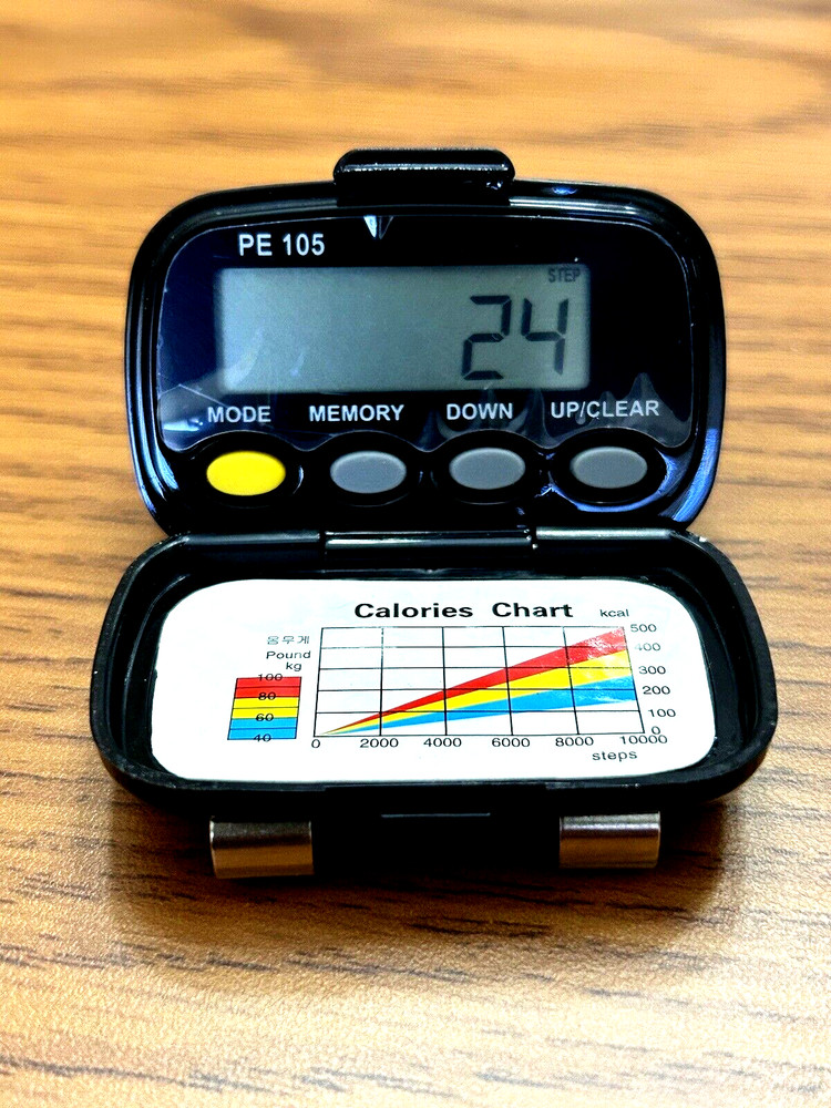 PE-105 Tri-Axis Multi-Function Pocket Pedometer (PE105)